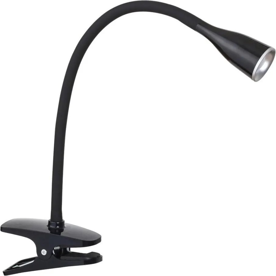 Rabalux 4197 - Lampka biurkowa LED z klipsem JEFF LED/4,5W/230V czarna