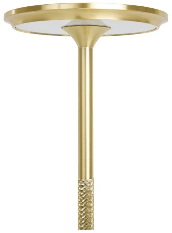 Lampa stołowa LED w kolorze mosiądzu (wysokość 28,5 cm) Lyneham – House Nordic