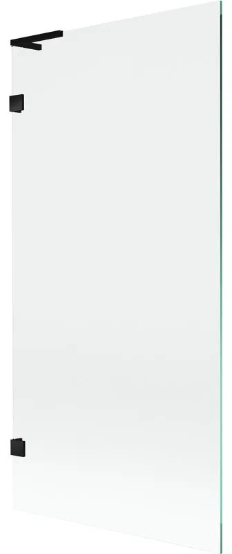 Mexen Lunar L parawan nawannowy 1-skrzydłowy 90 x 150 cm, transparent, czarny - 897L-090-000-70-00