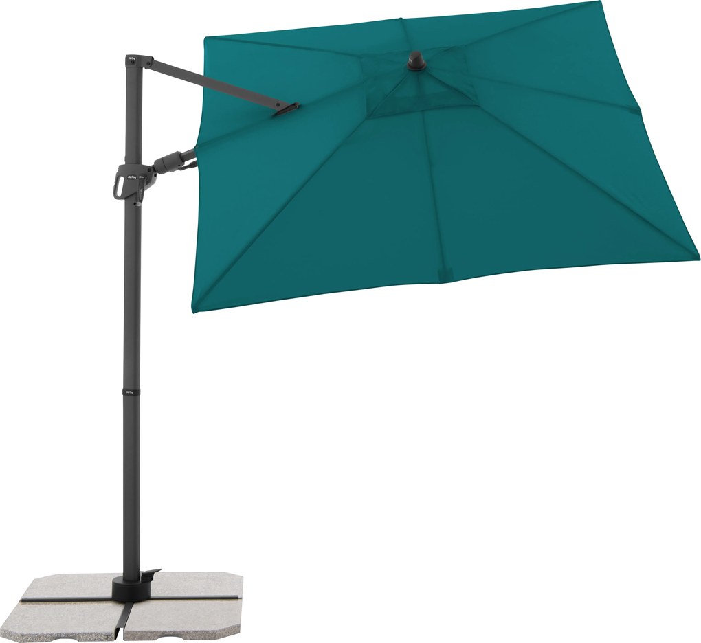 Derby DX 210 x 210 cm niebieska