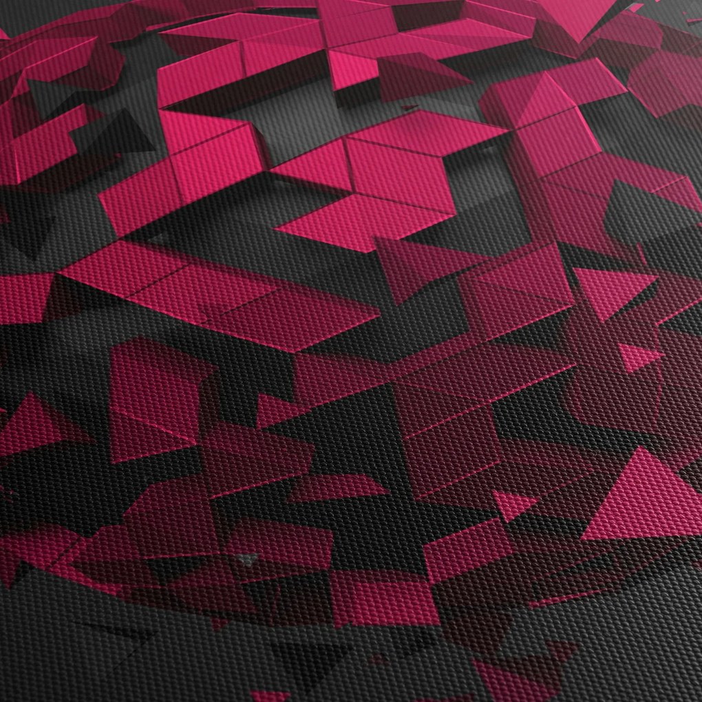 Obraz abstrakcji 3D (170x50 cm)