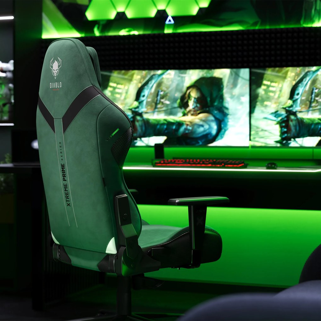 Fotel Diablo X.One Prime, Forest Green, Normal Size