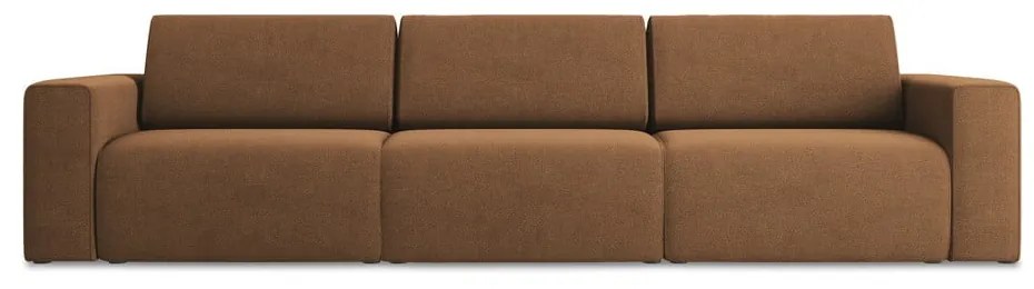 Brązowa sofa modułowa 314 cm Kalea – Makamii