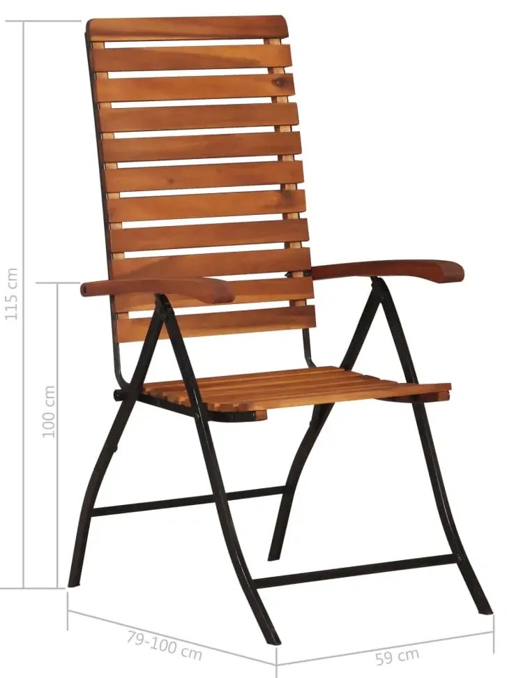 Zestaw krzeseł ogrodowych S8-K65