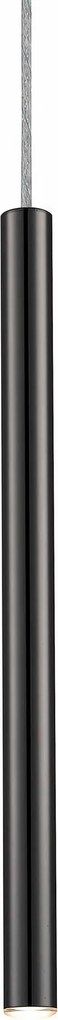Podłużna lampa wisząca Loya 1 Pearl Black