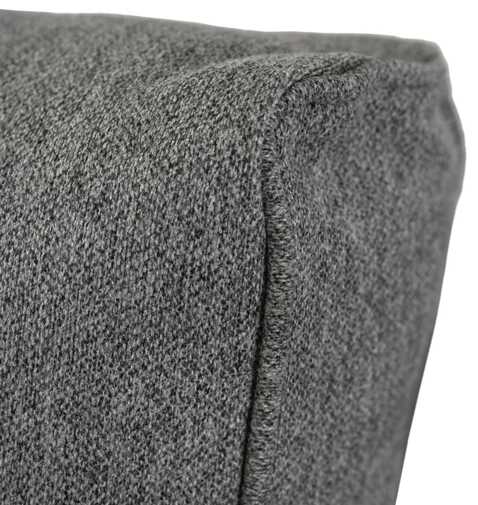 Sofa Rozkładana z Funkcją Spania RENO Dwuosobowa Szara Nowoczesna do Salonu