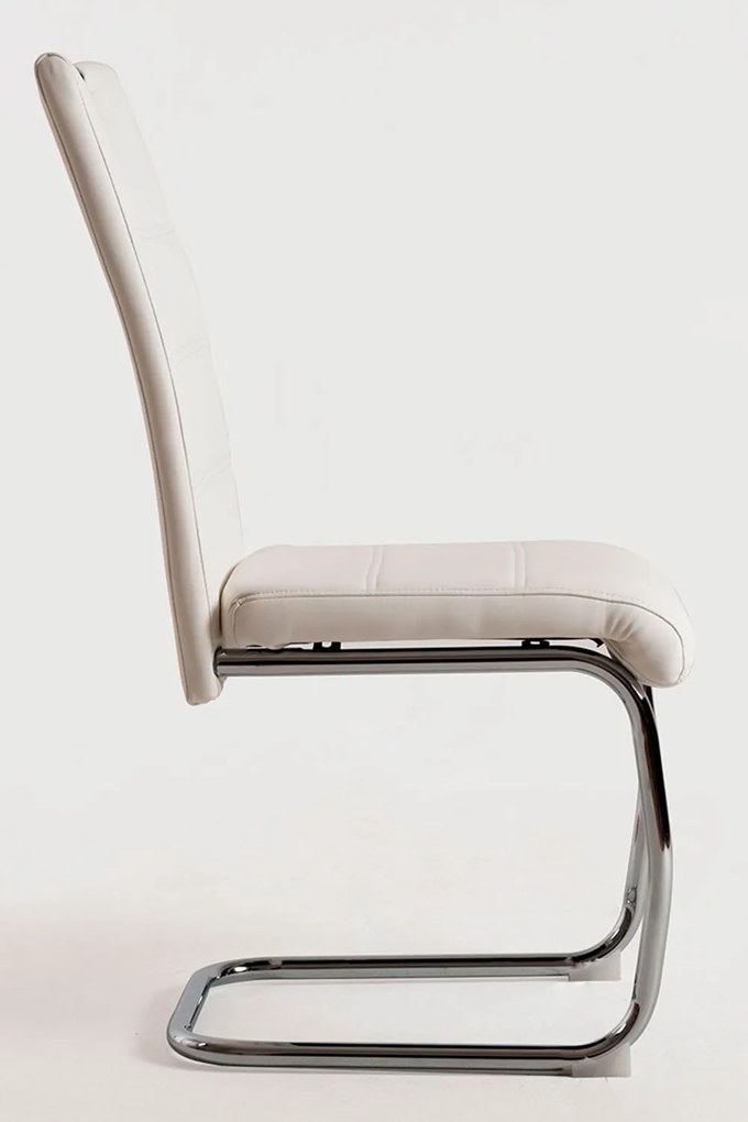 Zestaw 4 Krzese Hallen Ekoskóra