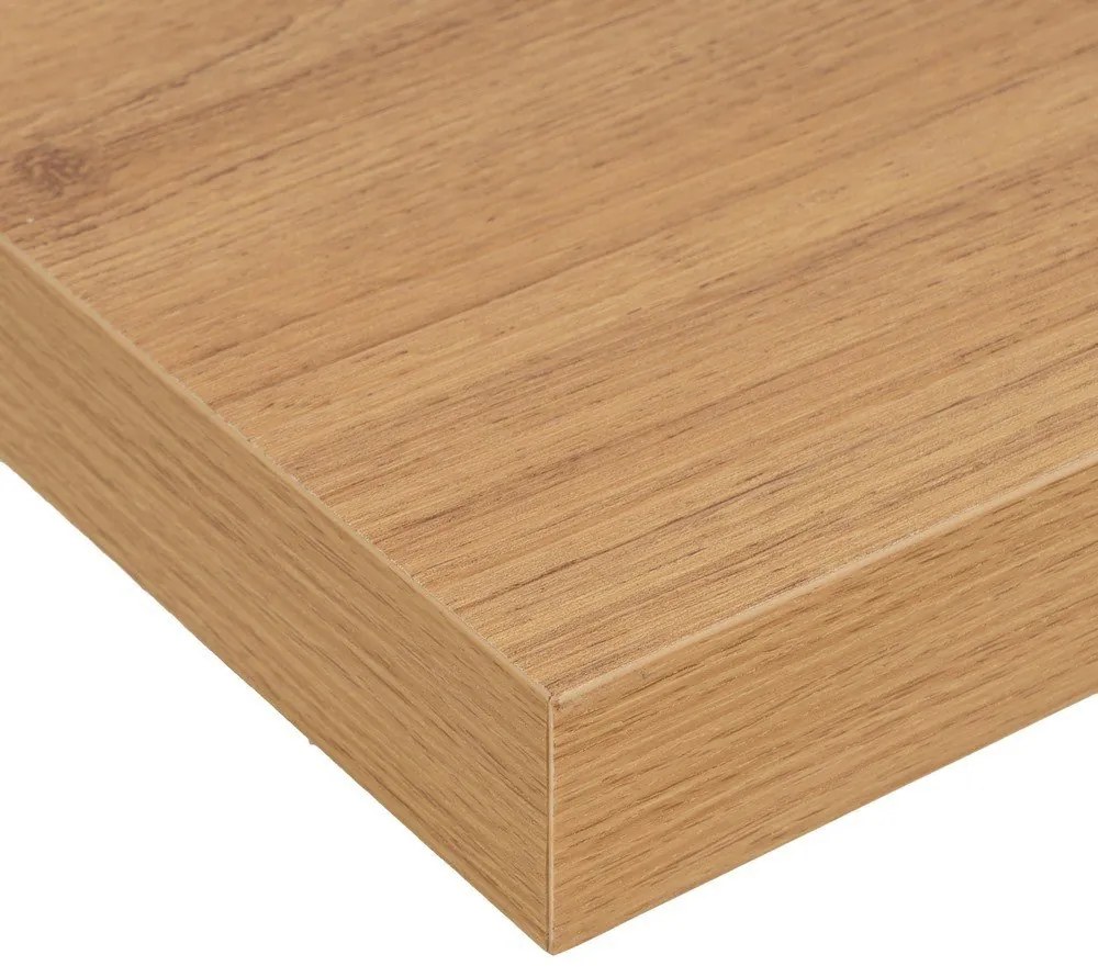 Półka w dekorze dębu w naturalnym kolorze 120 cm Estantes – Casa Selección