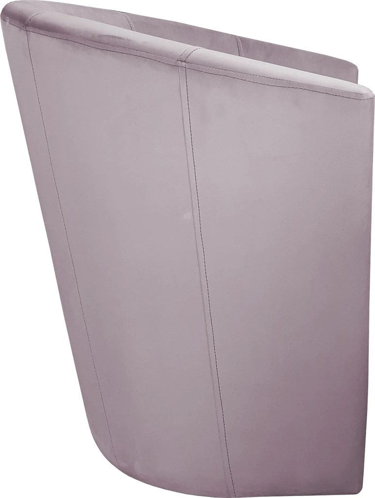 Fotel CLUB tkanina Welur elegancki fotel tapicerowany do salonu i gabinetu : Kolor tkaniny - VELVET - MG55