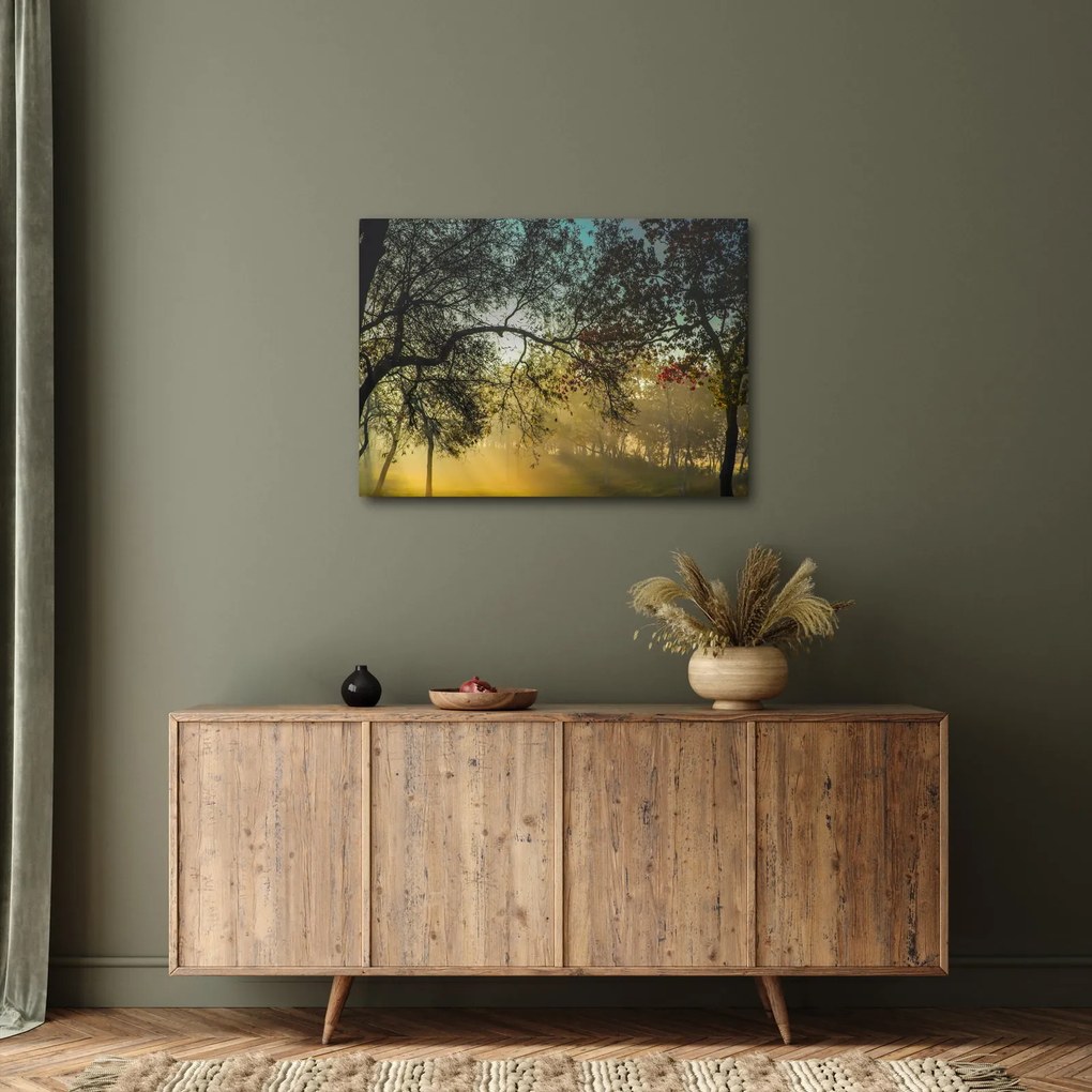 Obraz wschodu słońca (70x50 cm)