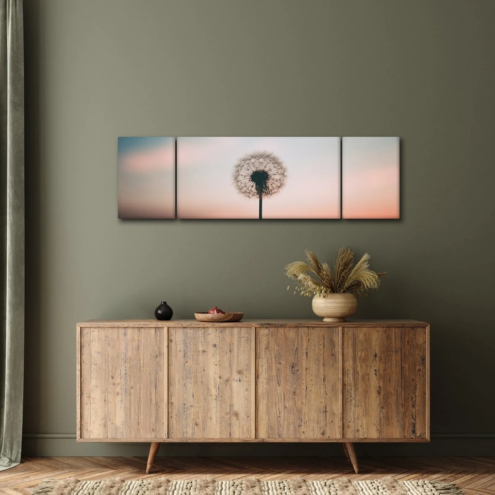 Obraz - Trzymam cię, dmuchawcu (170x50 cm)