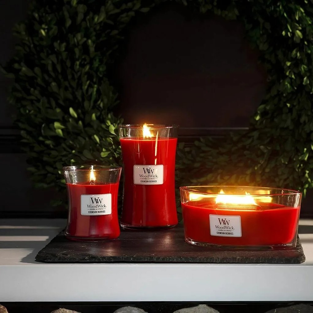 WoodWick Świeca zapachowa Crimson Berries, 453 g