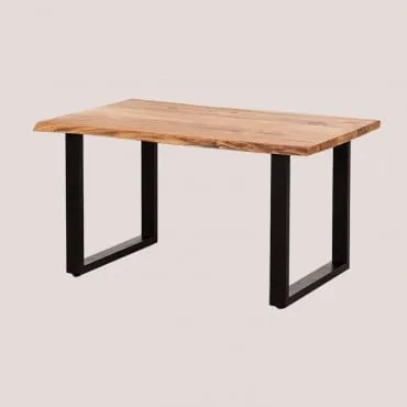 Stolik Kawowy Z Drewna Sami Style Czarna - Sklum