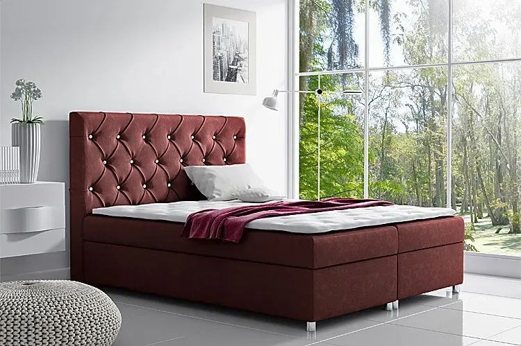 Łóżko kontynentalne Active 140x200 - 44 kolory
