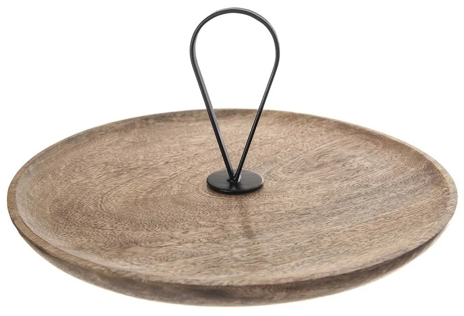 Drewniana taca do serwowania ø 30 cm Mango – Orion