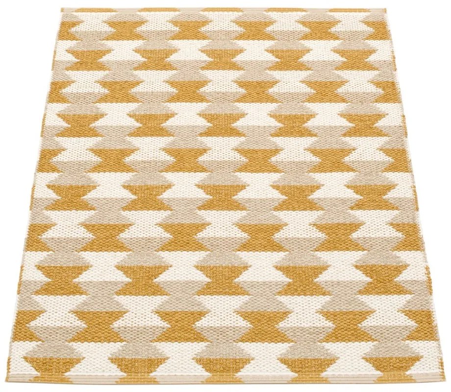 Dywan odpowiedni na zewnątrz w kolorze ochry 70x100 cm Dana Ochre – Pappelina