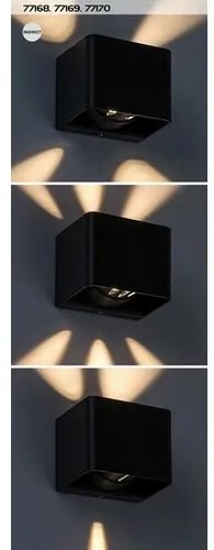 Rabalux 77170 zewnętrzna lampa ścienna LEDHallstatt, 10 W, szara