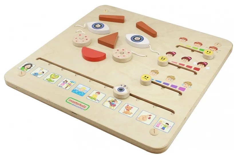 Masterkidz tablica edukacyjna jak się czujesz? nauka emocji montessori