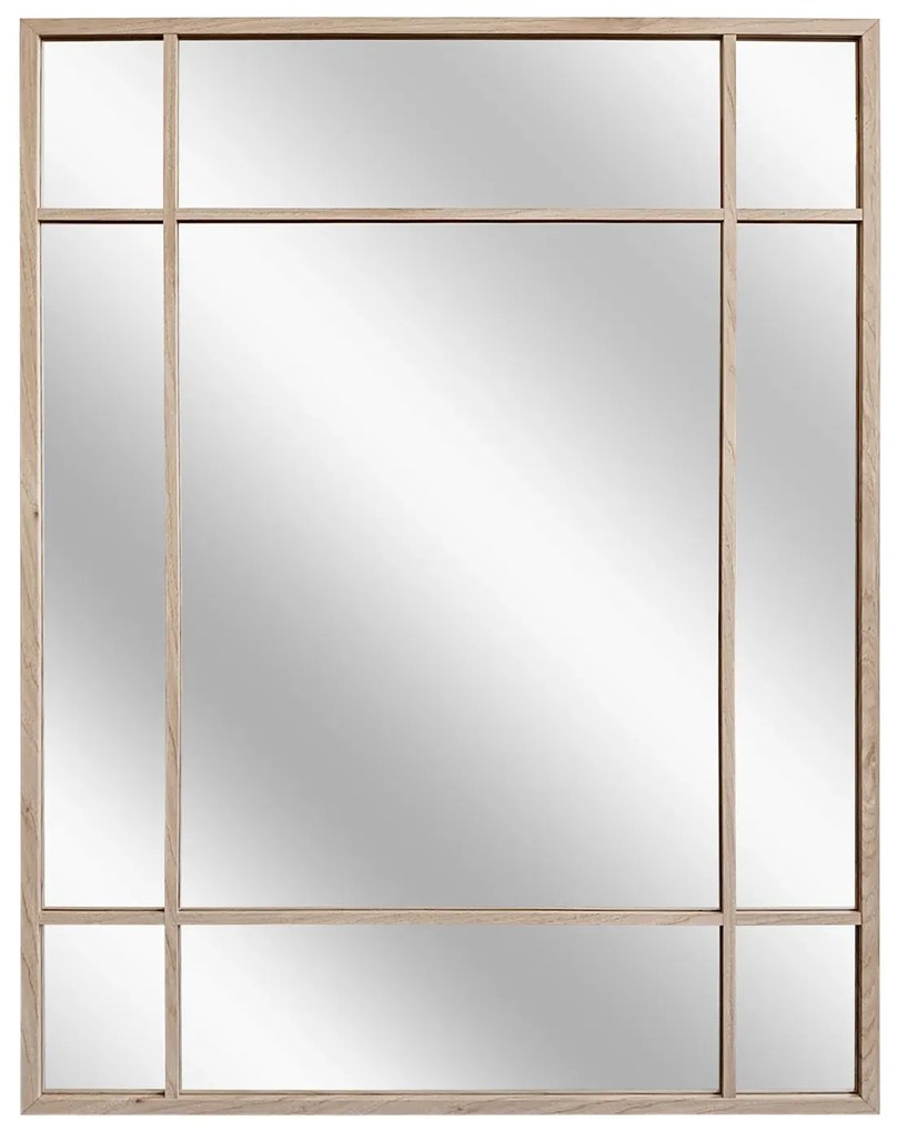 Nowoczesne dębowe lustro wiszące C8-N65