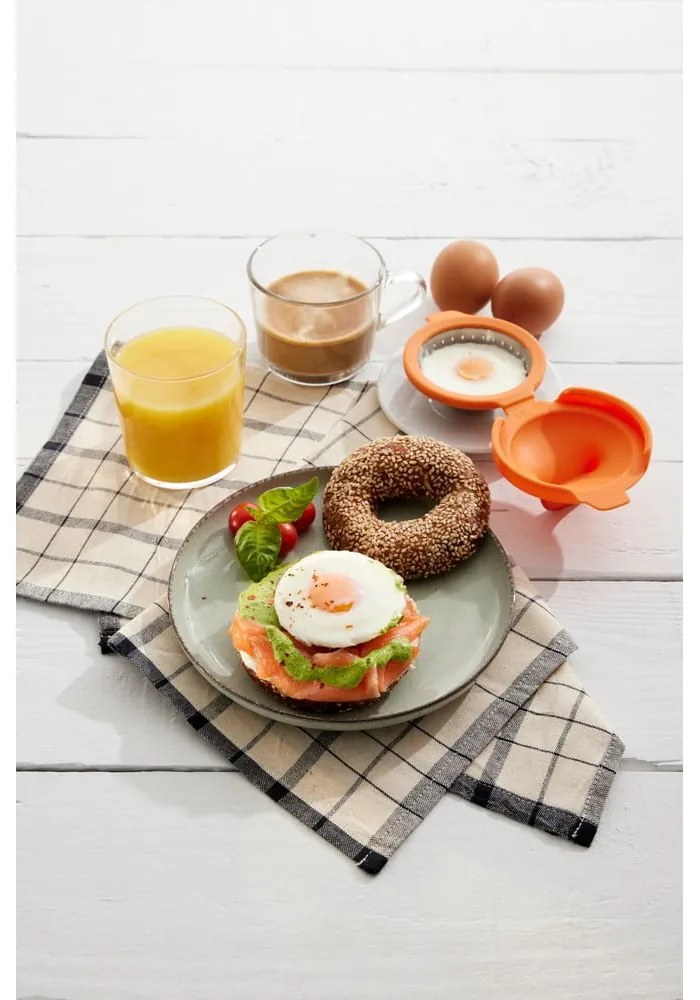 Silikonowe foremki na jajka w koszulkach zestaw 2 szt. Pouched egg cooker – Lékué
