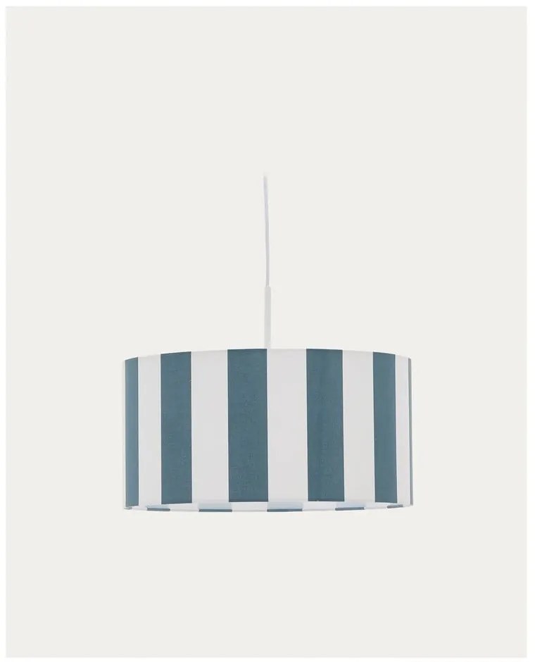 Biały/niebieski klosz do lampy dziecięcej ø 40 cm Ciral – Kave Home