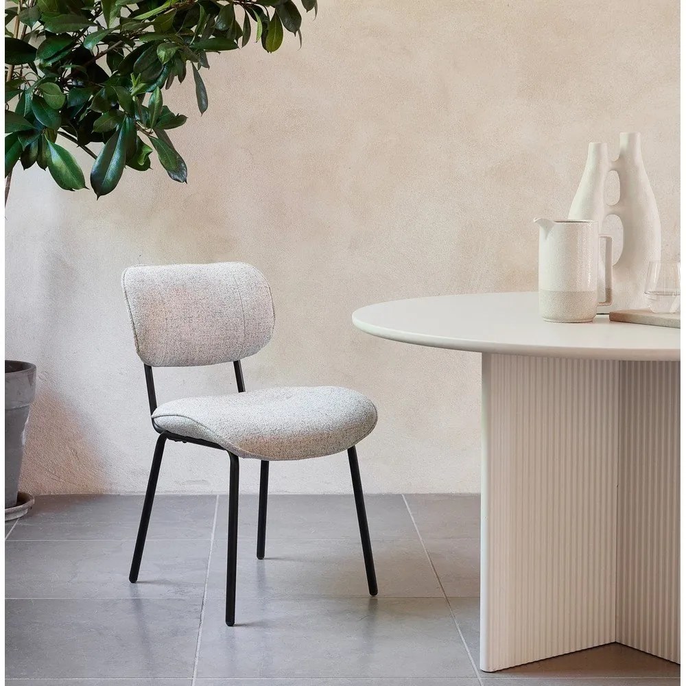 Jasnoszare krzesło Buffalo – Unique Furniture