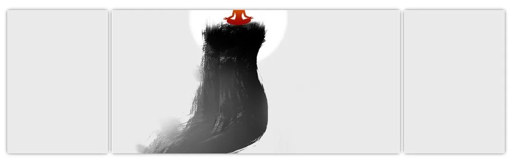 Obraz - Medytacja na górze (170x50 cm)