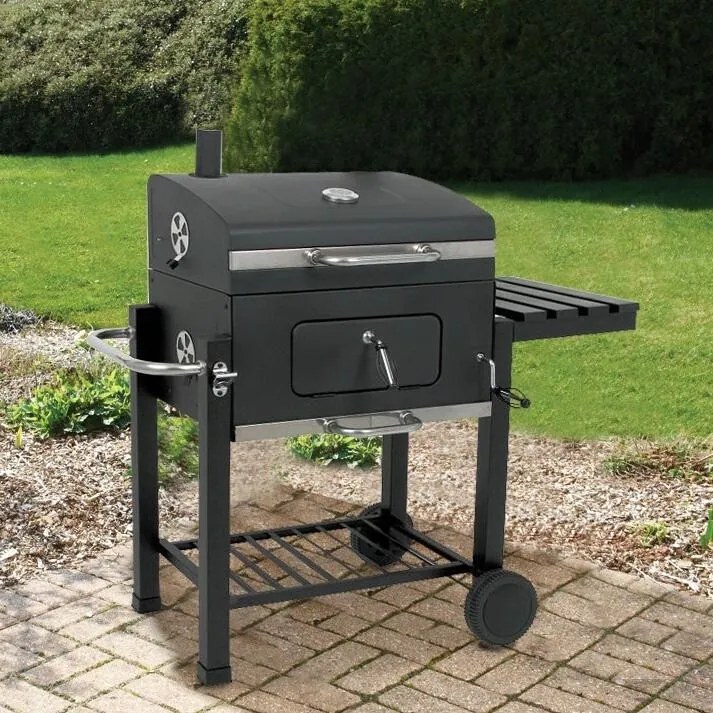 Avenberg Grill wielofunkcyjny z wędzarnią Volcano Bull, 63 x 106 x 99 cm