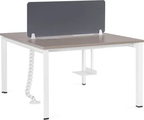 Nowoczesny stół biurowy Pason Workstation 2 120x140 cm