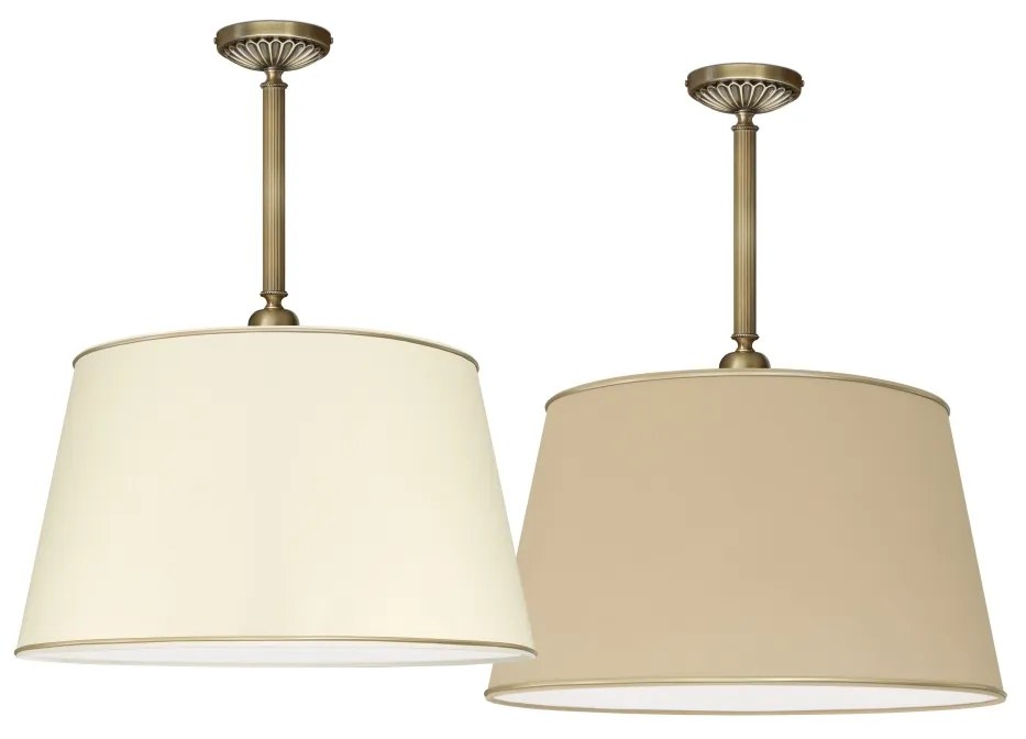 Lampa mosiężna z abażurem LB-S1