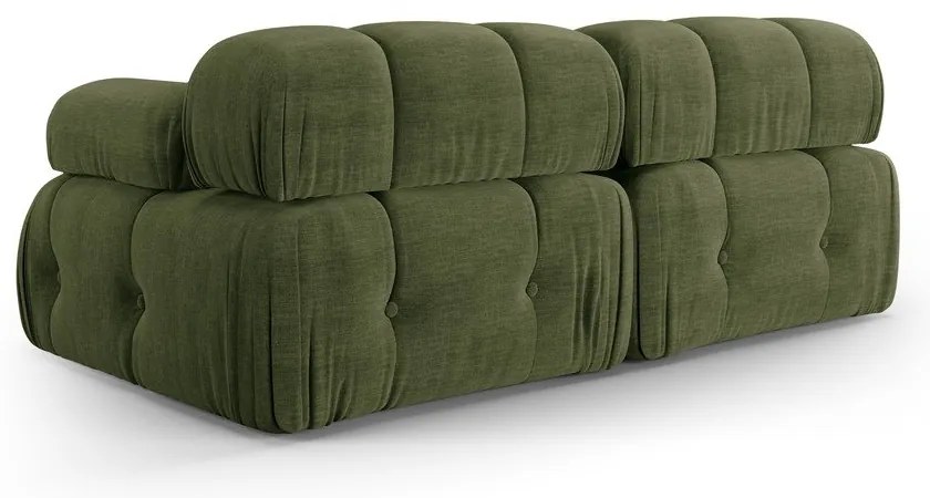 Ciemnozielona sofa 192 cm Ferento – Cosmopolitan Design