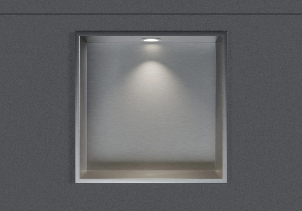 Półka wnękowa ze stali nierdzewnej NT203010X