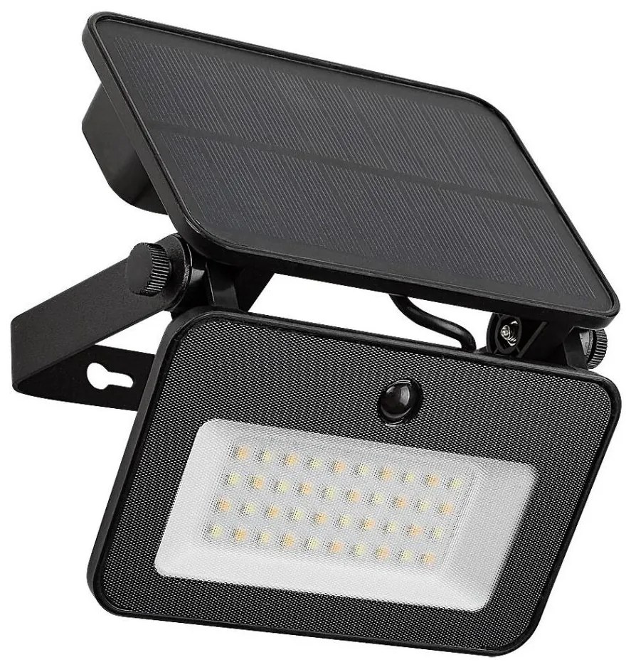 Rabalux 77159-LED Solarny naświetlacz z czujnikiem LED/6W/3,7V 3000/4000/6500K IP65