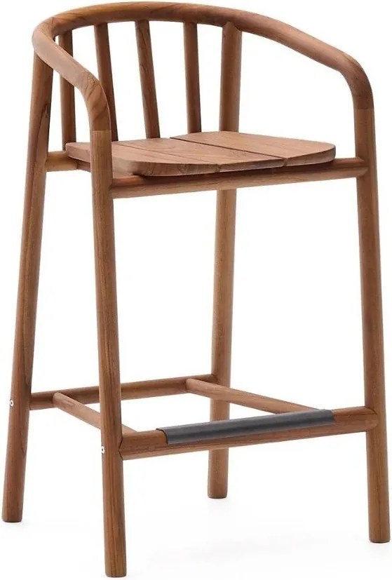 Drewniany hoker ogrodowy w naturalnym kolorze Turqueta – Kave Home