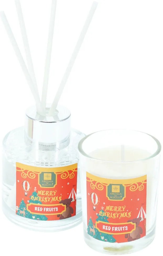 Zestaw zapachowy olejek 40 ml + świeczka