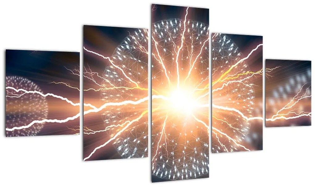 Obraz - Atom (125x70 cm)