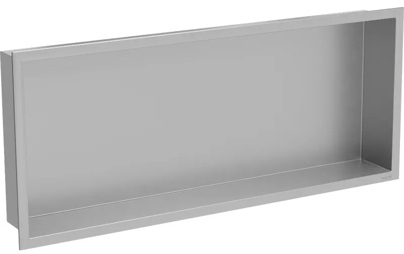 Mexen X-Wall-R półka wnękowa z kołnierzem 75 x 30 cm, inox - 1910753010