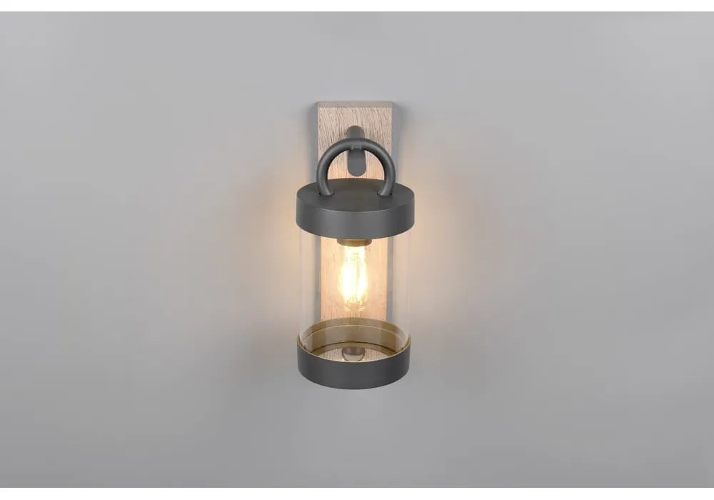 Zewnętrzna lampa ścienna (wysokość 33 cm) Sambesi – Trio