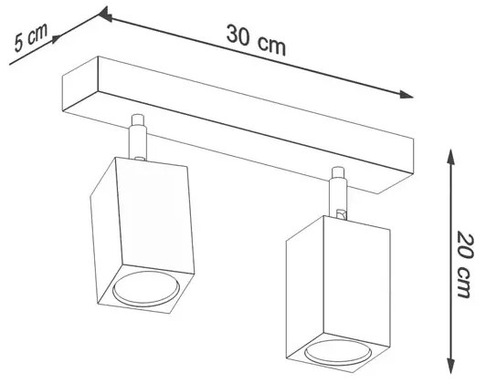 Skandynawski podwójny plafon - S480-Kerbi