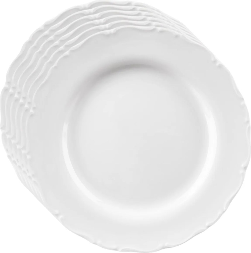 Orion Zestaw porcelanowych talerzyków deserowych Mona lem, 19 cm