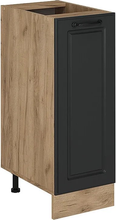 Szafka apteczna antracytowy domek wiejski 30x46x81.6 r-line