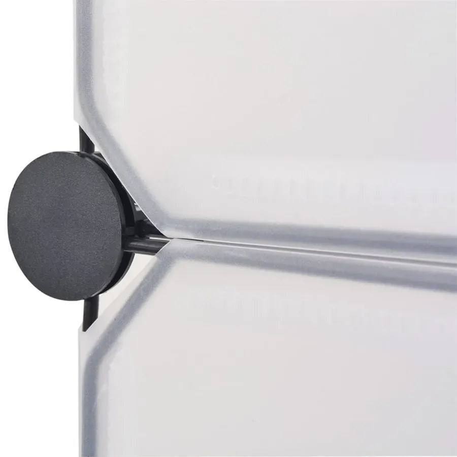 Biała wysoka szafka na buty E1-G64