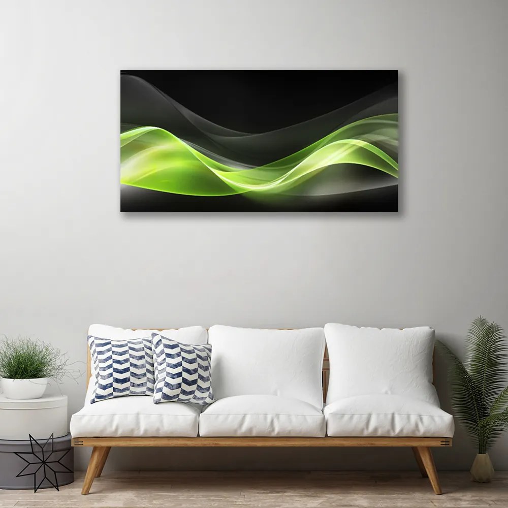 Obraz drukowany na płótnie Interakcja Barw i Kształtów