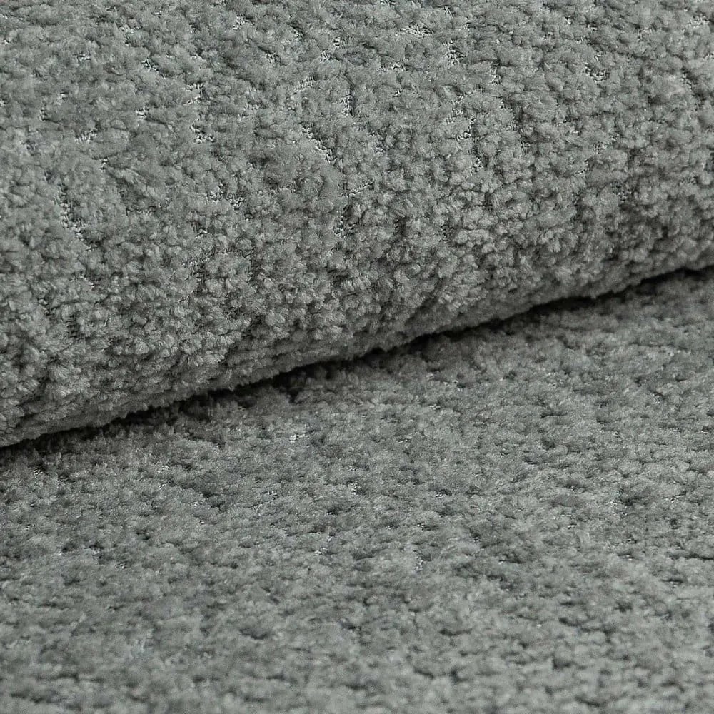 Szara sofa z materiału bouclé 150 cm Ariella – Ropez