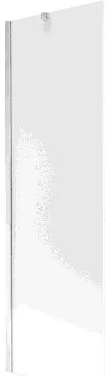 Mexen Next parawan nawannowy 1-skrzydłowy 60 x 150 cm, szron, chrom - 895-060-000-00-30-01
