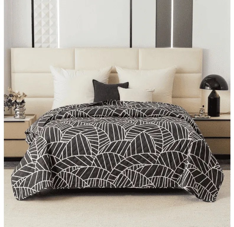 Narzuta na łóżko CHARCO, szary Rozmiar: 220 x 240 cm