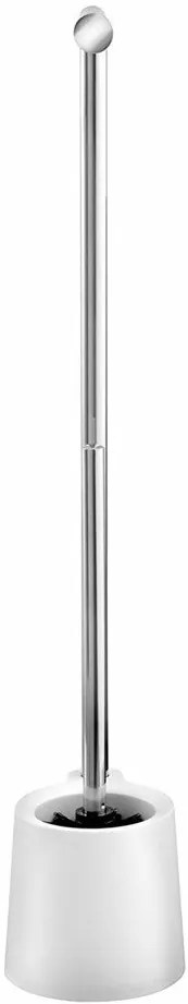 Stojak na papier toaletowy ze szczotką do WC i pojemnikiem, elegancki zestaw łazienkowy - WENKO