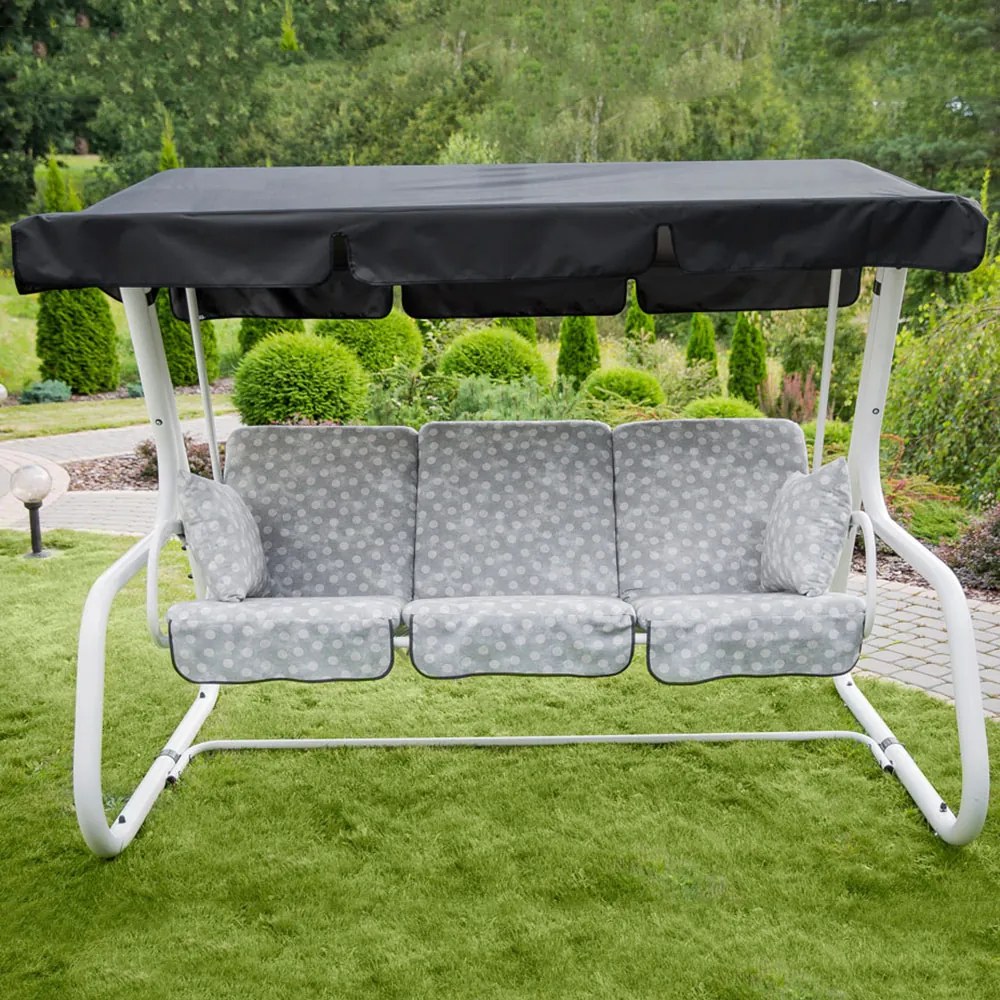 Daszek do huśtawki ogrodowej 228 x 126 cm Rimini / Venezia D0031-07CW PATIO