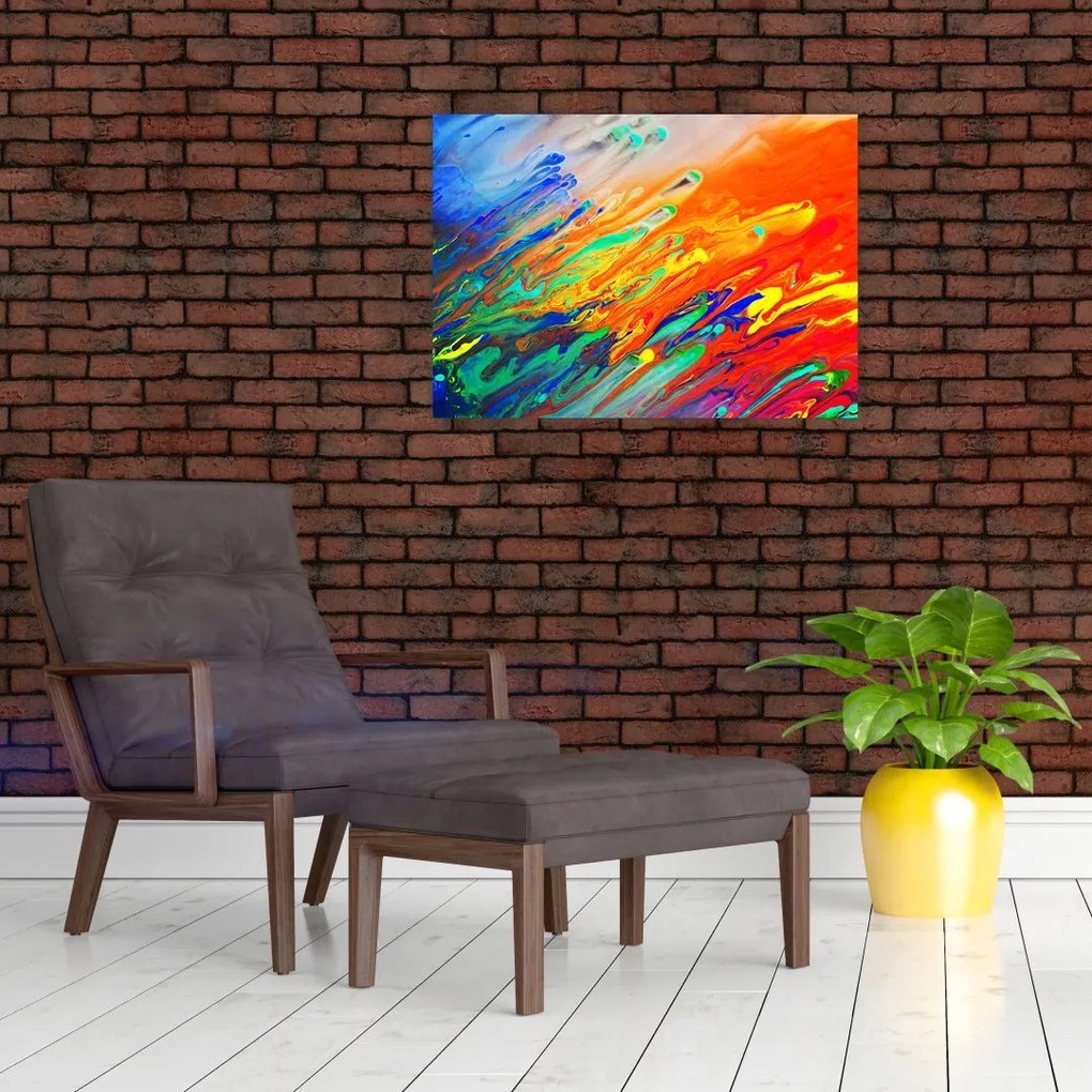 Obraz - Kolorowa abstrakcja (70x50 cm)
