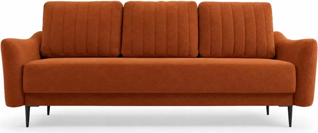 Kanapa Arvella – elegancka sofa 3-osobowa z funkcją spania i pojemnikiem na pościel, dostępna w 6 kolorach tkanin